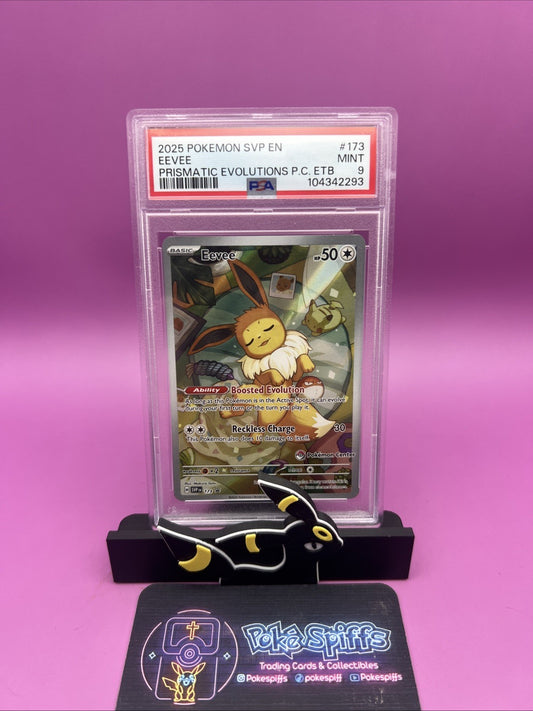 Eevee - 173 (Pokemon Center Exclusive) 173 Promo PSA 9